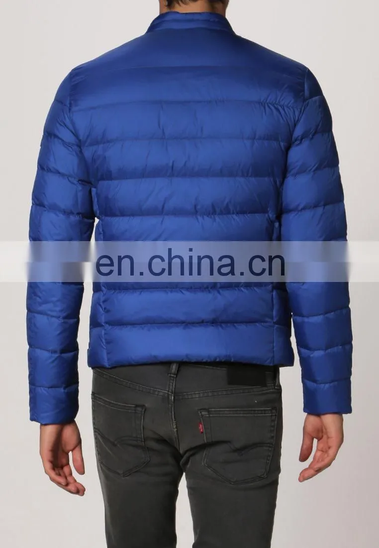 fashion artificial padded jacket for man