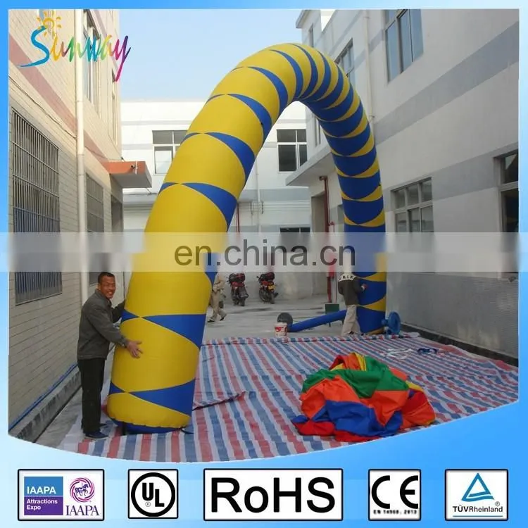 2017 Hot Selling Cheap Custom Inflatable Arch , Inflatable Finish Line Arch