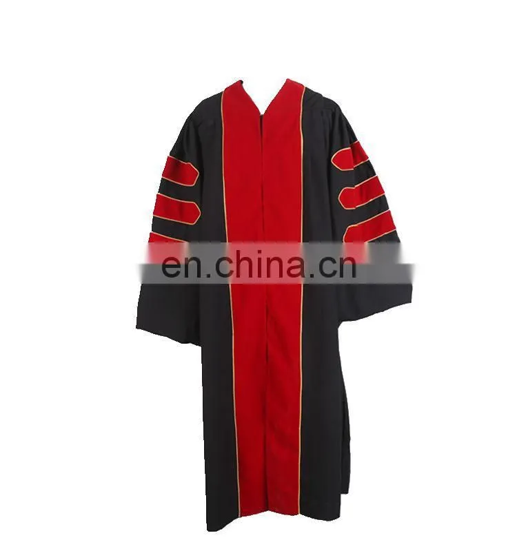 Doctoral Graduation Gown of Velvet