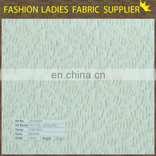 top one china tea knitted jacquard fabric high quality jacquard jersey soft bag jacquard knitting pattern scarf hat and glove