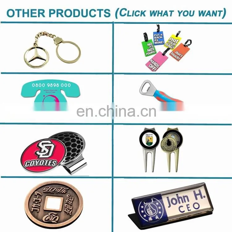 Women portable metal elegant purse hanger / bag honger with logo