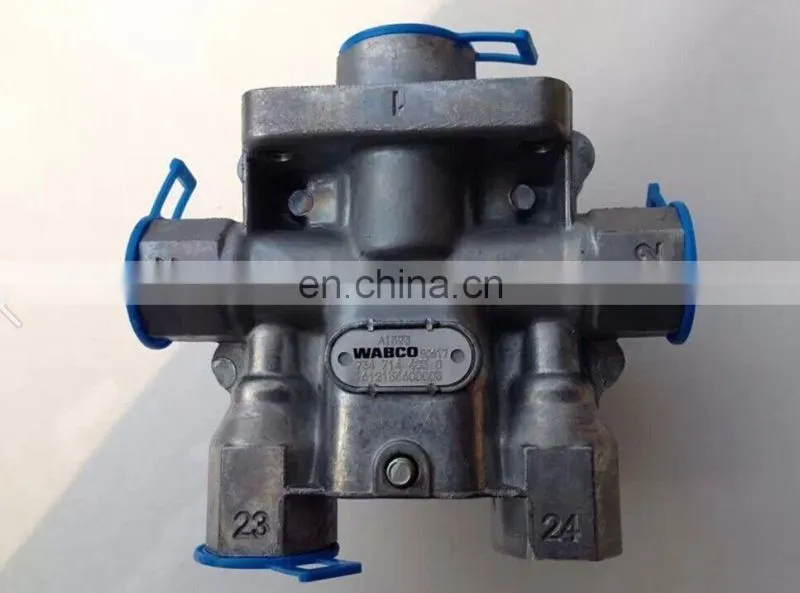 ECAS solenoid valve with two sensors
