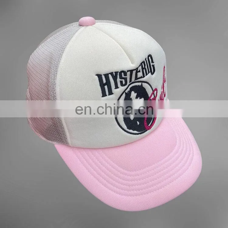 Diznew custom cotton printing and embroidery baseball soft foam dad hats