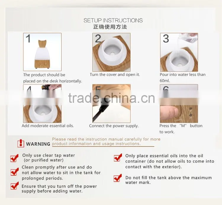 GX DIFFUSER battery powered aroma diffuser essential oil aroma diffuser humidifier
