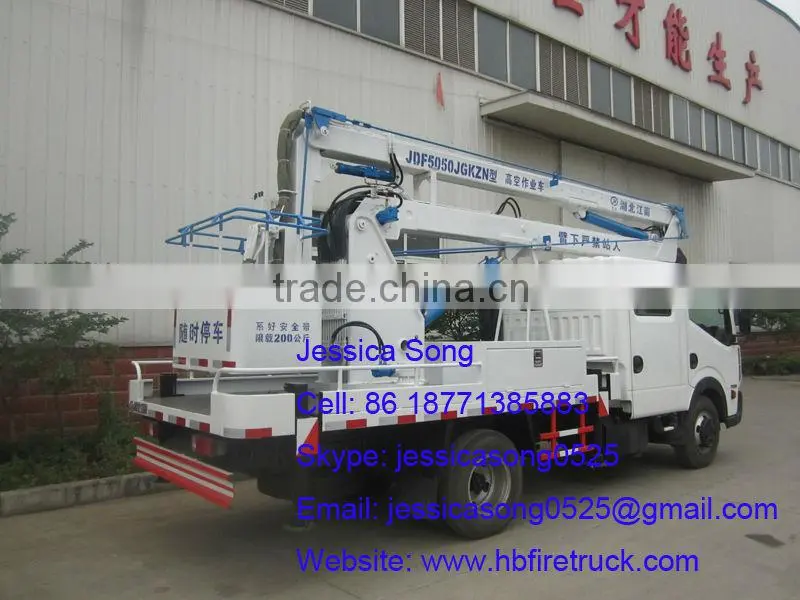 14m aerial platform working truck