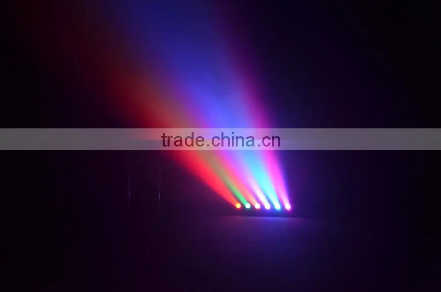 Beam 06 6pcs* 15w RGBW 4 in one Led Matrix Beam Bar Light for stage