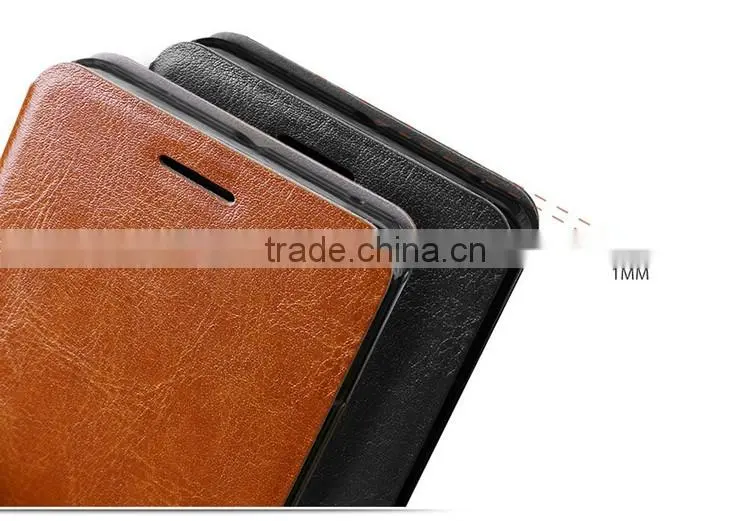 MOFi PU Leather Smart Mobile Phone Flip Cover Cases for Samsung Galaxy S6 Edge , Samsung G9250