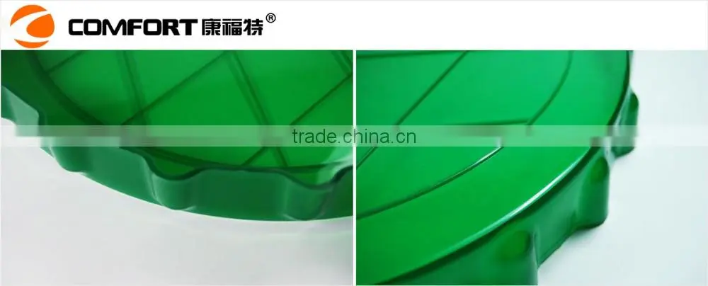 2016 new design customized round plastic tray