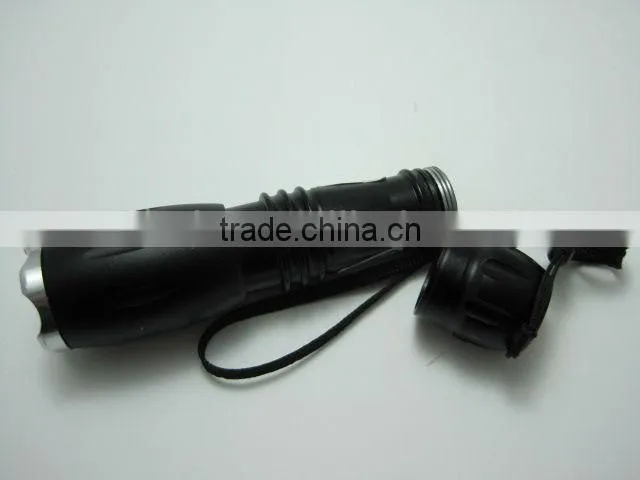 power light mini led torch adjustable focus led flashlight