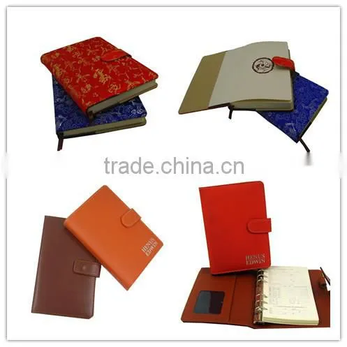 Custom notebook manufacturer,all kinds of mini a5 pu notebook