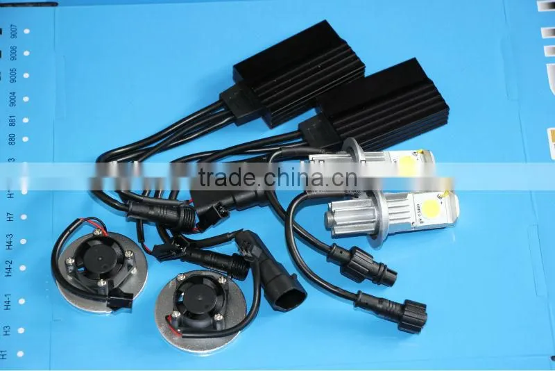 1512 50w 3600 Lumens Car LED headlight, H7 50W,12v 24v Plug-and-play, easy to install