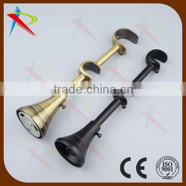 Metal material iron single curtain bracket/wall bracket