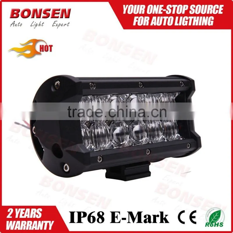 Waterproof 5D reflectors offroad dual row light led bar light auto SUV ATV 4WD for accessory use