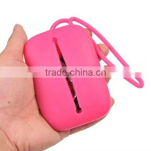 fashion silicone rubber key chains