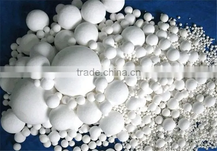 high alumina ball with high crush strength in air separation plant