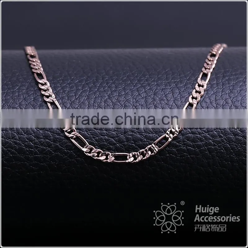 New fashion and factory best price cut chain chunky chain decorative chain flat curb coffee gold chain jewelry necklace