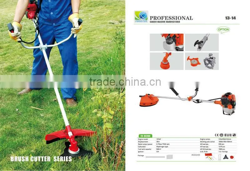 CE Approved professional 40.2cc mini rice harvest machine