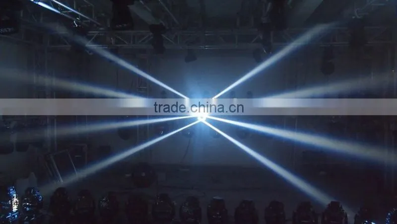 2016 Hot sell 8*10W RGBW Rolling LED Spider Sharp Beam Light