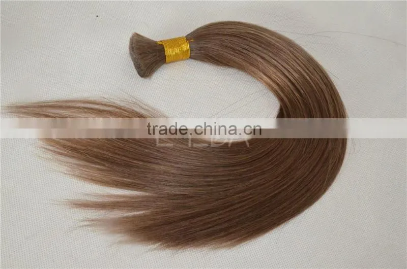 Russian human hair braiding hair bulk no weft for wig making