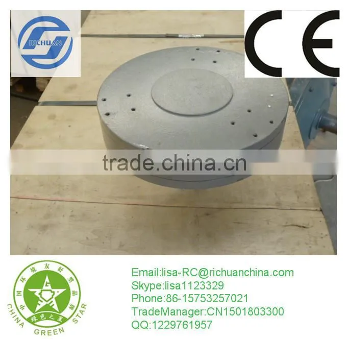 2015 Disc Coreless PMG ! Richuan 1KW Vertical Wind Turbine Permanent Magnet Generator