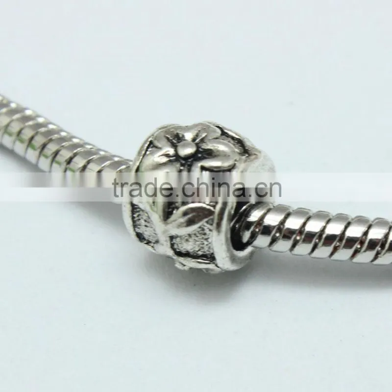 Europe and America Fashional Round Hole Beads, Anti-silver Bracelet & Necklace Accessories
