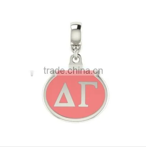 Delta Gamma letter Fits All Beaded Charm Bracelets