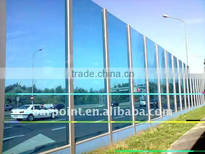 plastic PC solid sheet--noise barrier