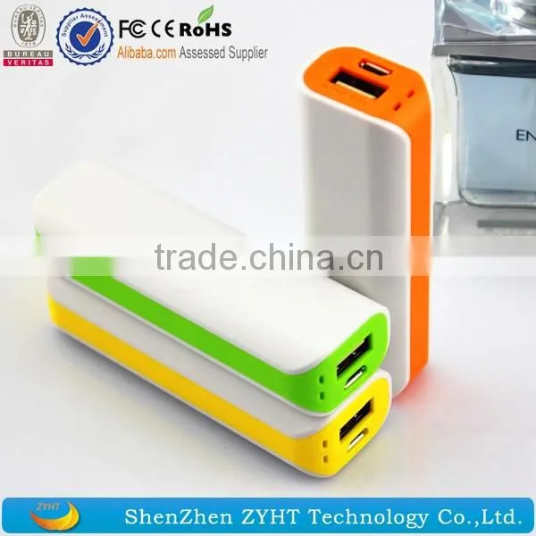 free logo 2600mah mini lipstick power bank
