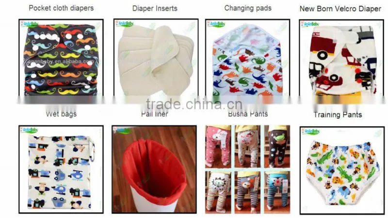 JC Trade Waterproof Kawaii Fitted Diapers with Factory