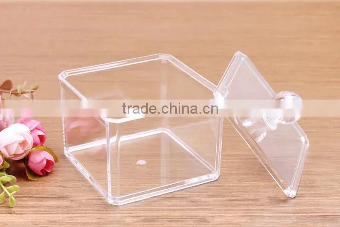 C32 ANPHY household food standard quality PS crystal box with lid suit for candies pills jewelry accessory healthy units