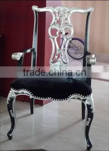 Foshan European design solid wood chair furniture for hotel