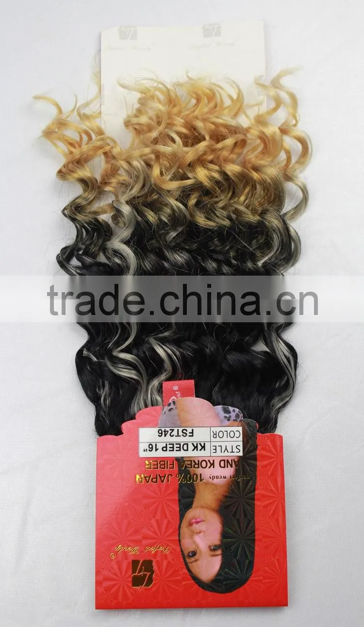 2015 New Design OTHER synthetic hair curly