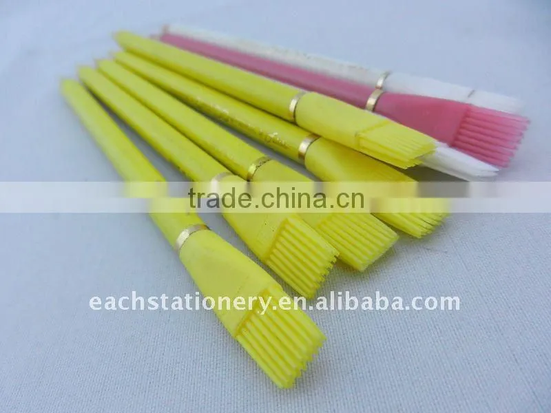 7 Inches Standard Wooden Drawing Glass Marking ,Leather,Metal,Vinyl,Celluloid,Cellophane Color Pencil With Brush
