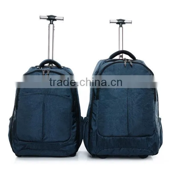 Hot selling cheap trolley laptop backpack with trolley