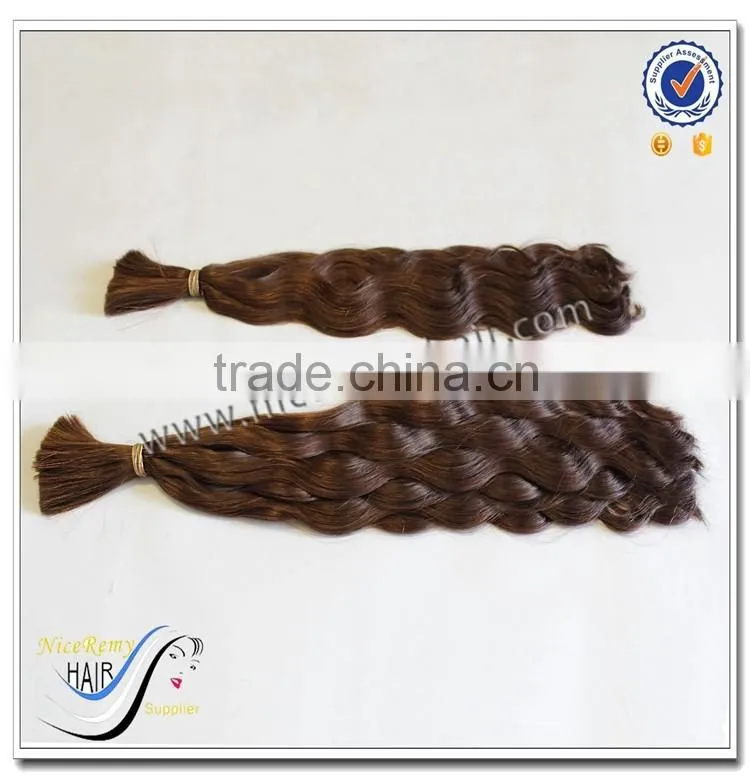Wholesale top quality bulk hair 100% virgin indian hair brazilian hair bulk