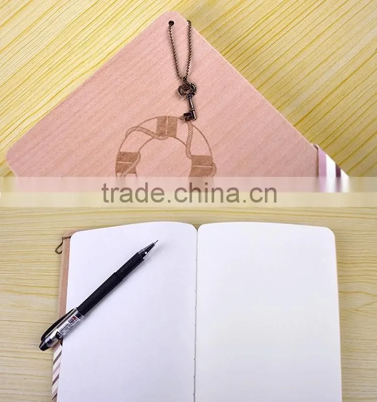 wood cover notebook