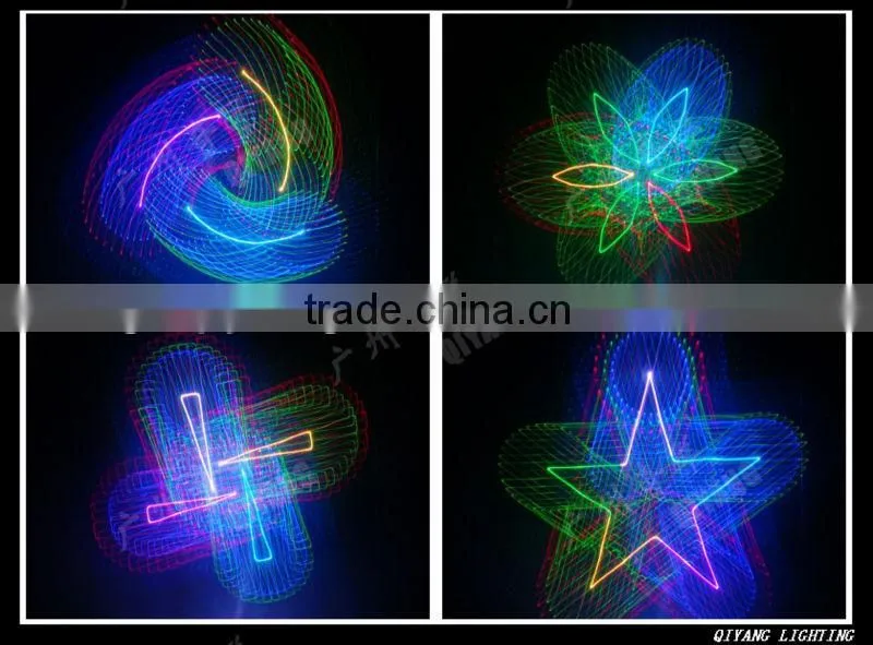 Hottest sell ILDA 2D 3D animation 1w rgb laser