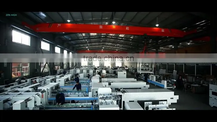 ZH-580PC-Automatic Cardboard Box Folder Gluer With Bottom Lock Machine