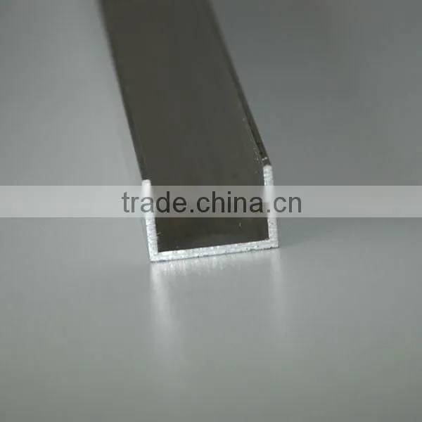aluminium u profile with custom deep processing