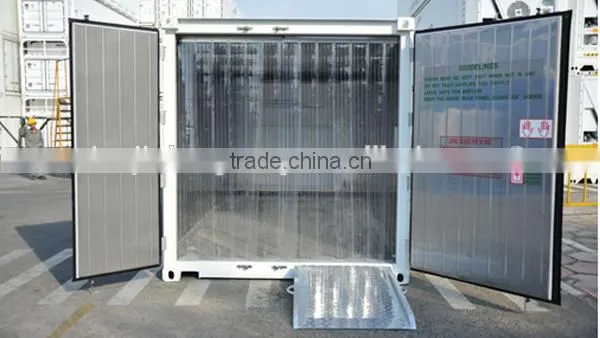 Dual Zone 20ft foot Reefer Chiller Container with Side Door