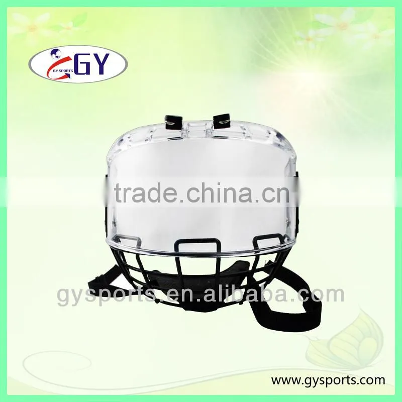 professional stainless steel cage for ice hockey