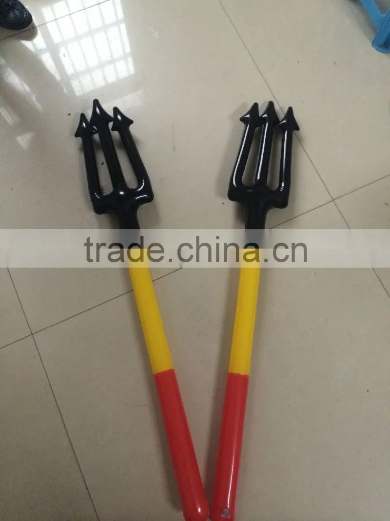 promotional Inflatable Trident with Belgium flag color