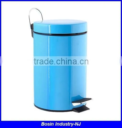 foot pedal stainless steel waste bin