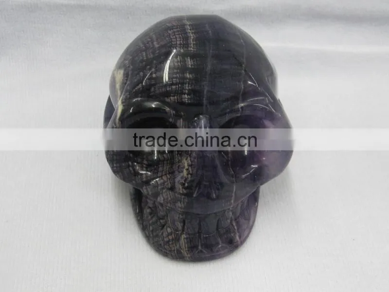 High Quality Human Skull Carved