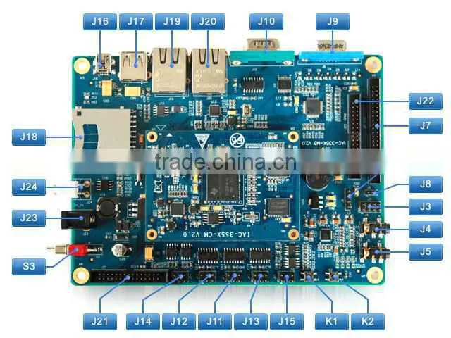 AM335X ARM Development System Board TI CPU