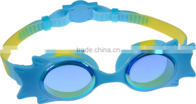 2015 Best waterproof anti fog swimming goggles for children