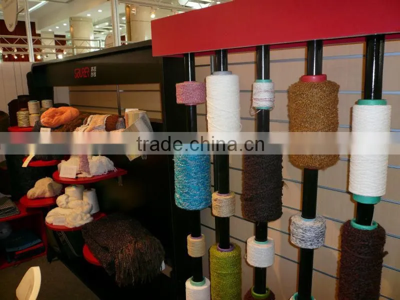 acrylic charcoal chenille yarn for knitting scarf