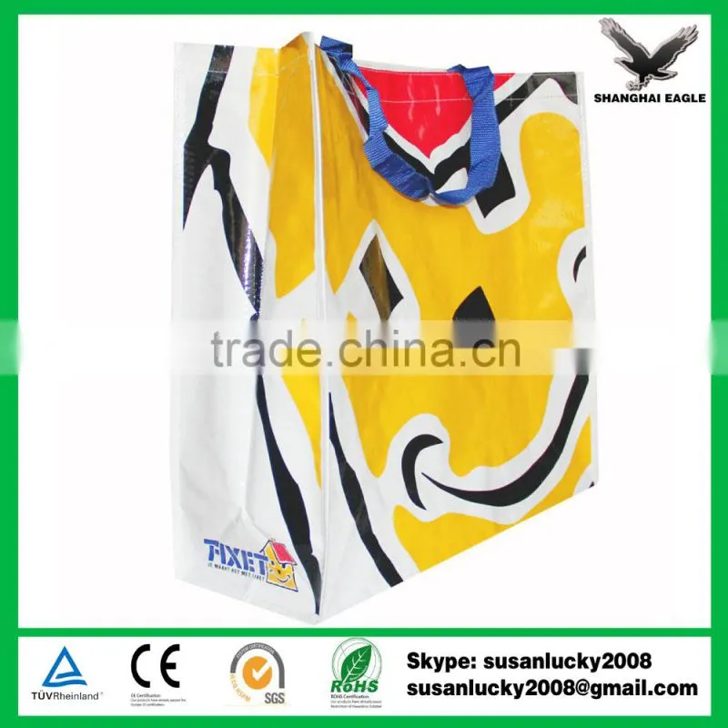 Custom promotion laminated non woven bag