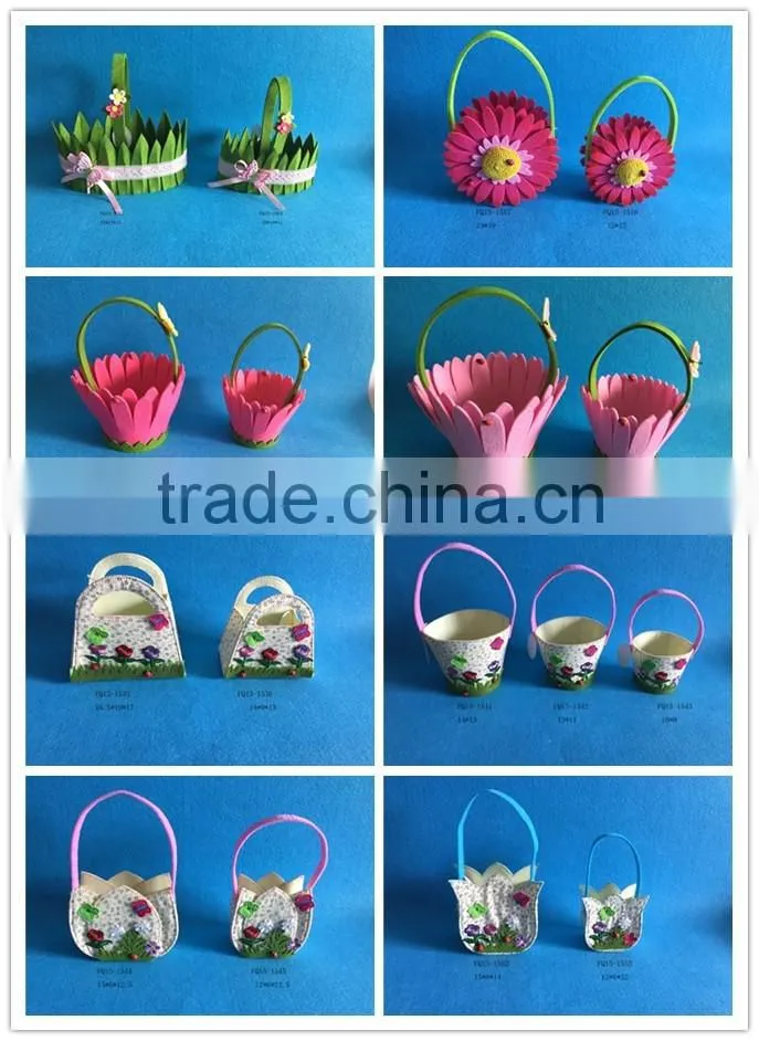 felt easter baskets