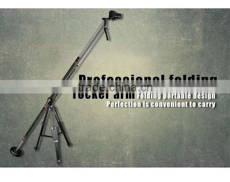 Foldable DSLR camera rig accessories video shooting rocker arm extendable dslr camera jib